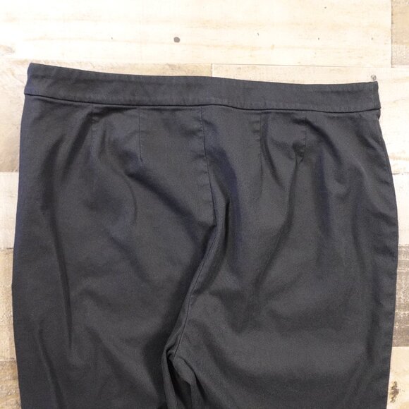 Lauren Ralph Lauren Tapered Ankle Pants Women’s 14 Black Label Classic Stretch - Picture 11 of 13